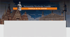 Desktop Screenshot of fundacja-swjadwigi.pl